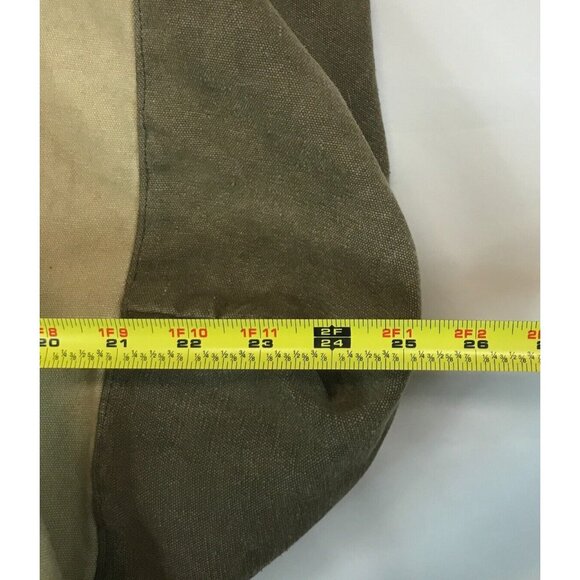 Woolrich World Travel Adventures Canvas Duffle Soft/Base Ball Carry Bag 28"X16" - Picture 16 of 16